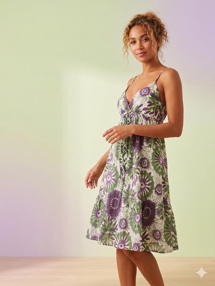Une robe d'été fluide