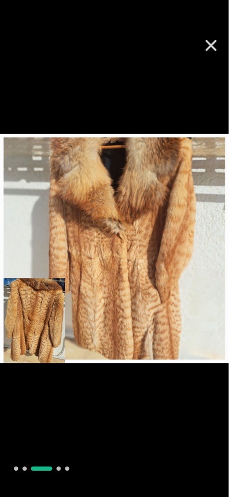 Manteau forrure 