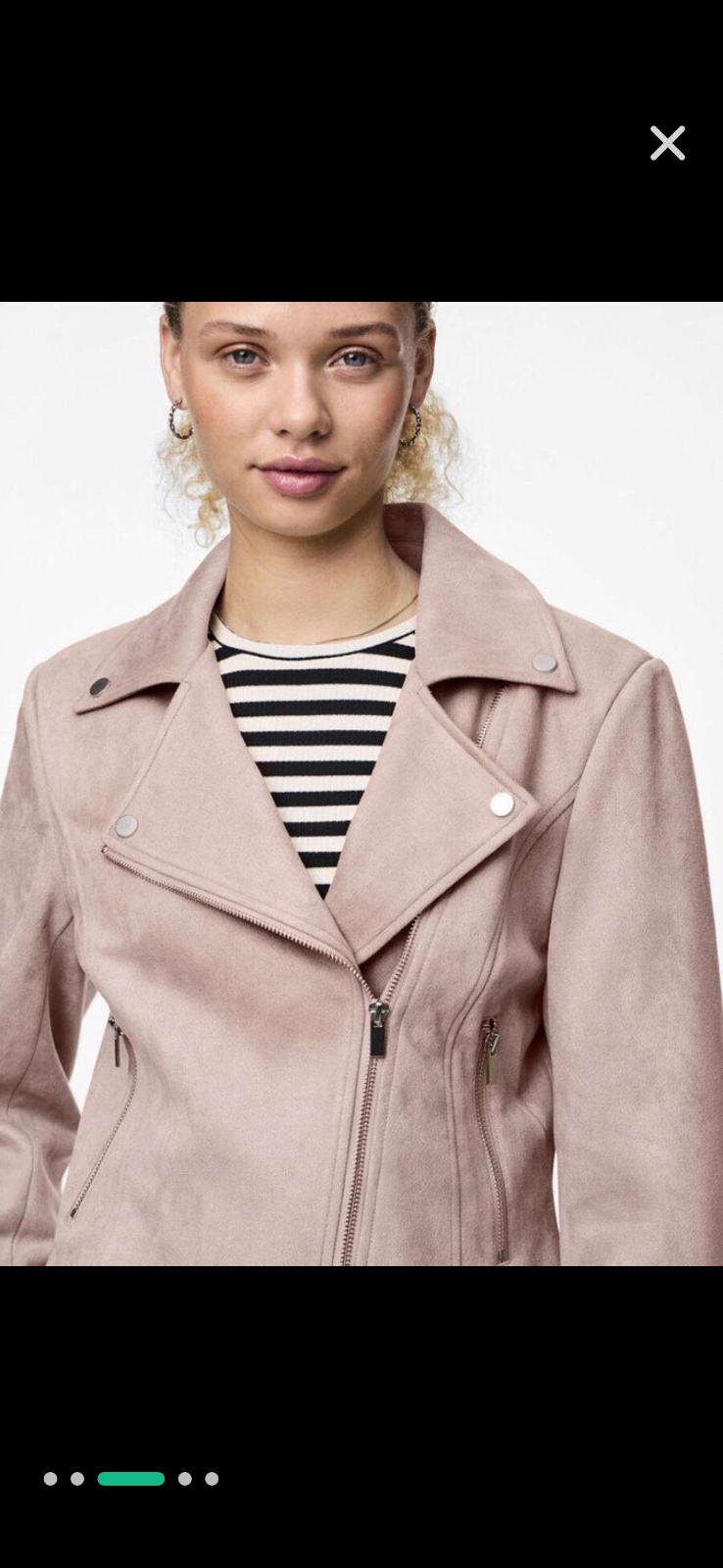 Veste Tommy Hilfiger rose nude taille 42 /44