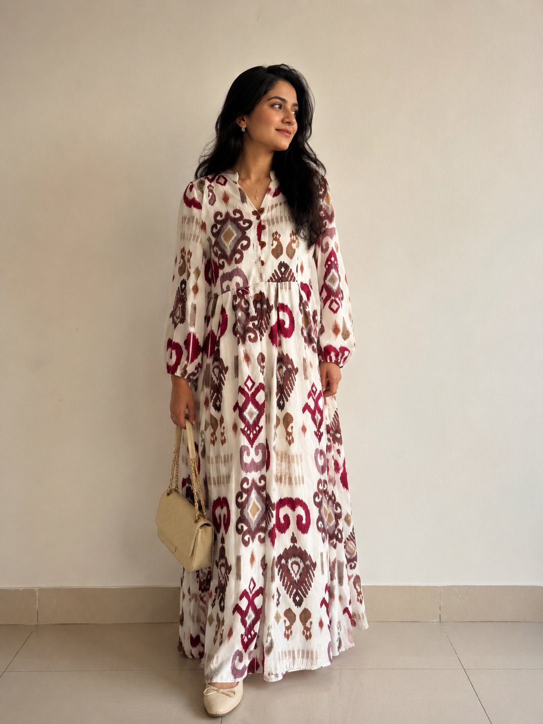 Robe femme voilée taille 40