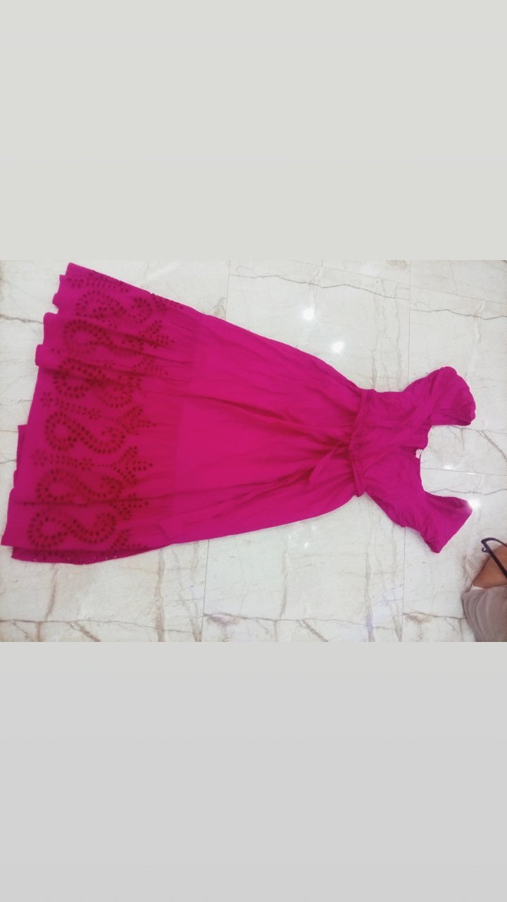Robe rose 