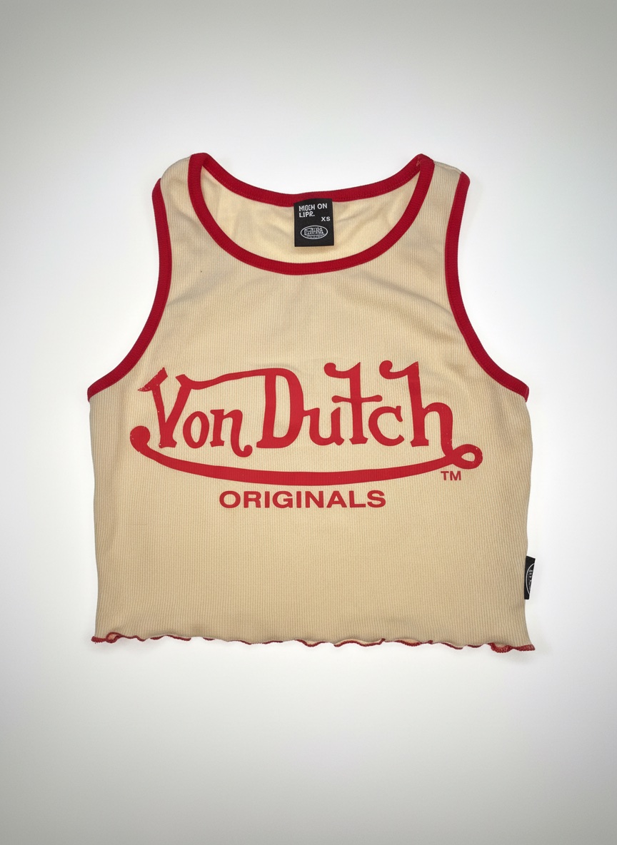 Crop top Von Dutch taille xs/s ✨