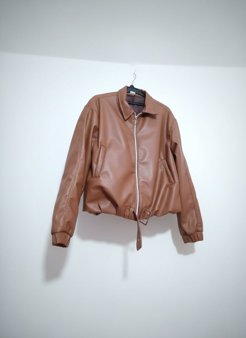 Veste cuire