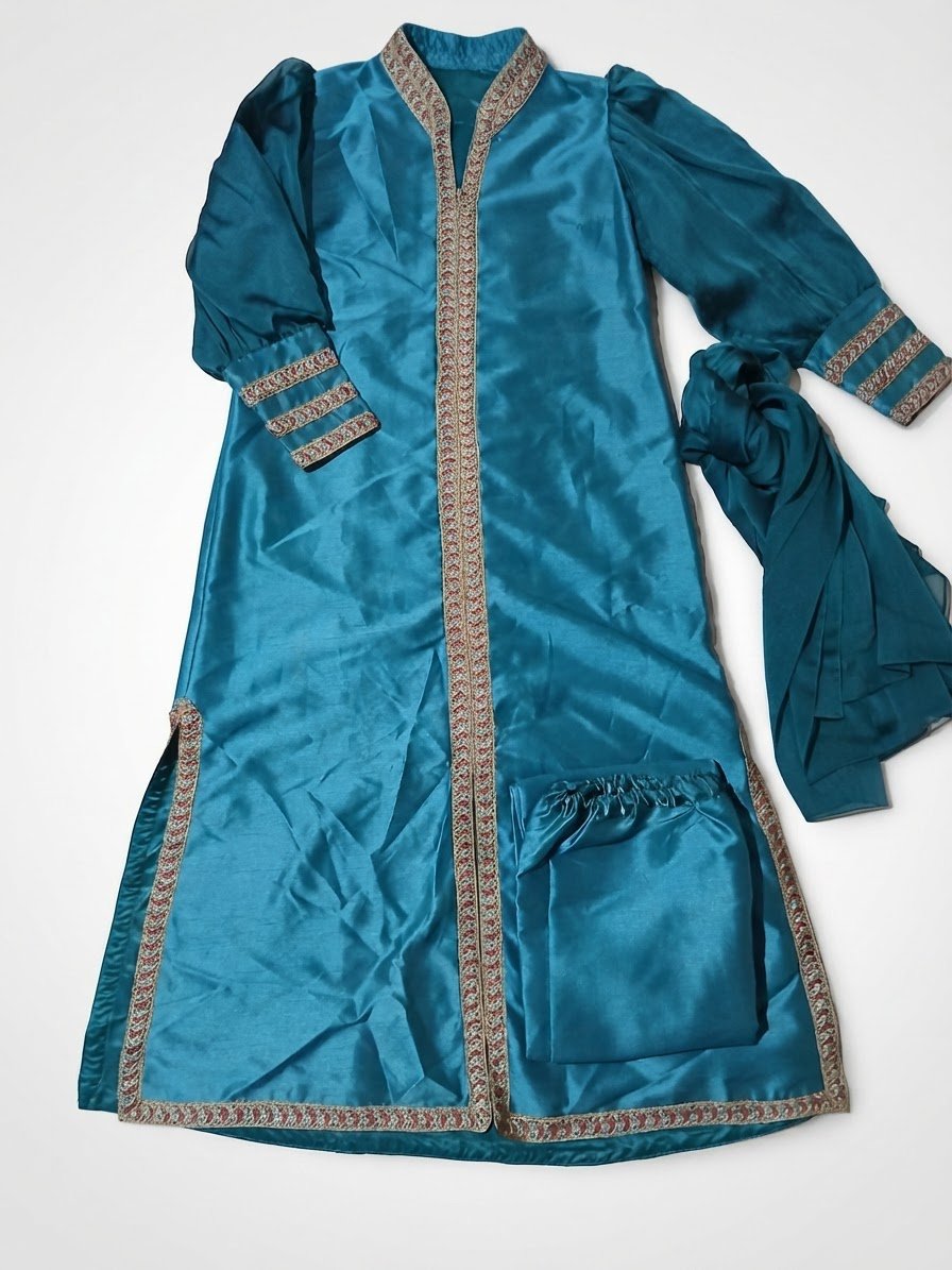 Ensemble soirée bleu 