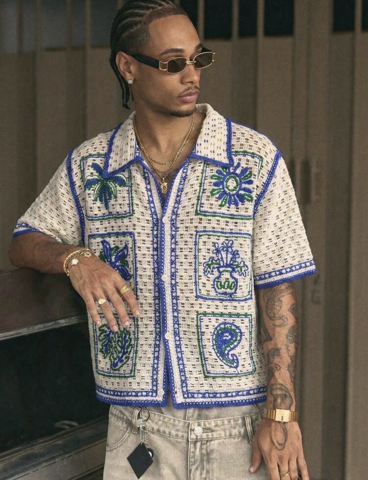 Chemise en crochet taille M 