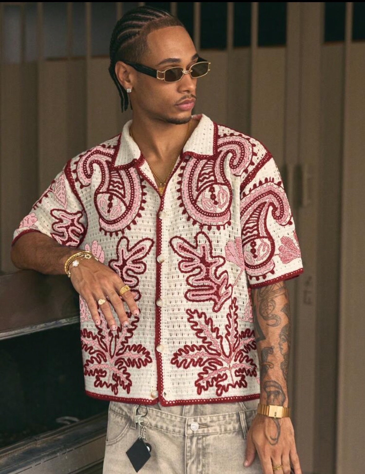 Chemise en crochet taille M 