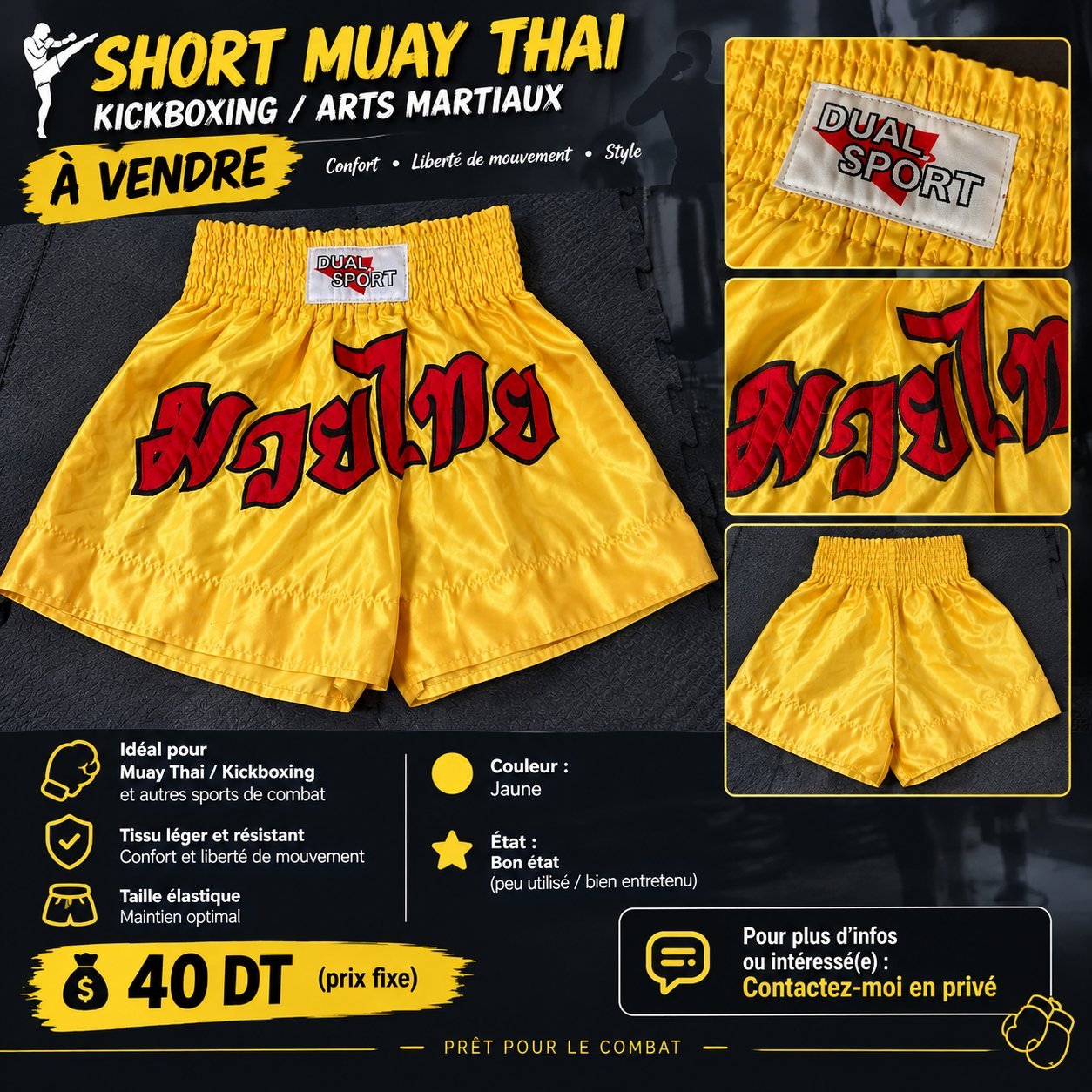 Short MuaY Thai