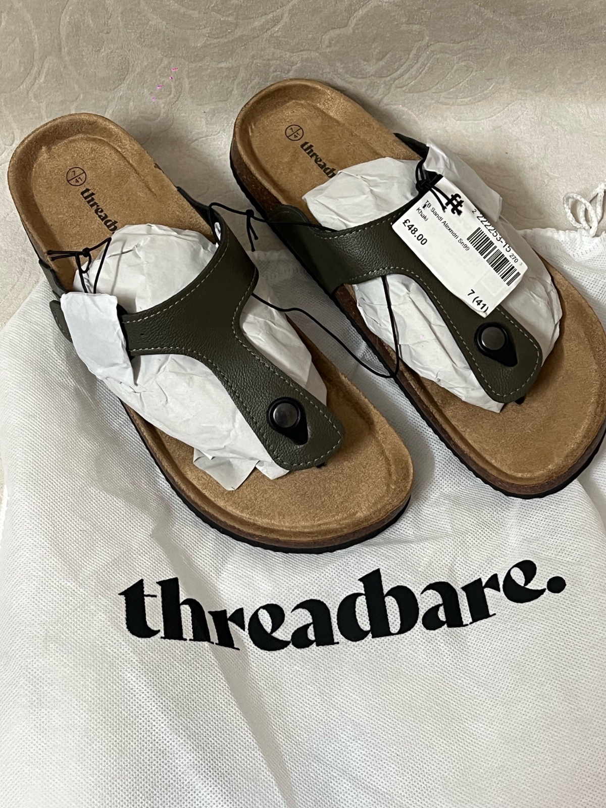 Claquette  homme threadbare original 