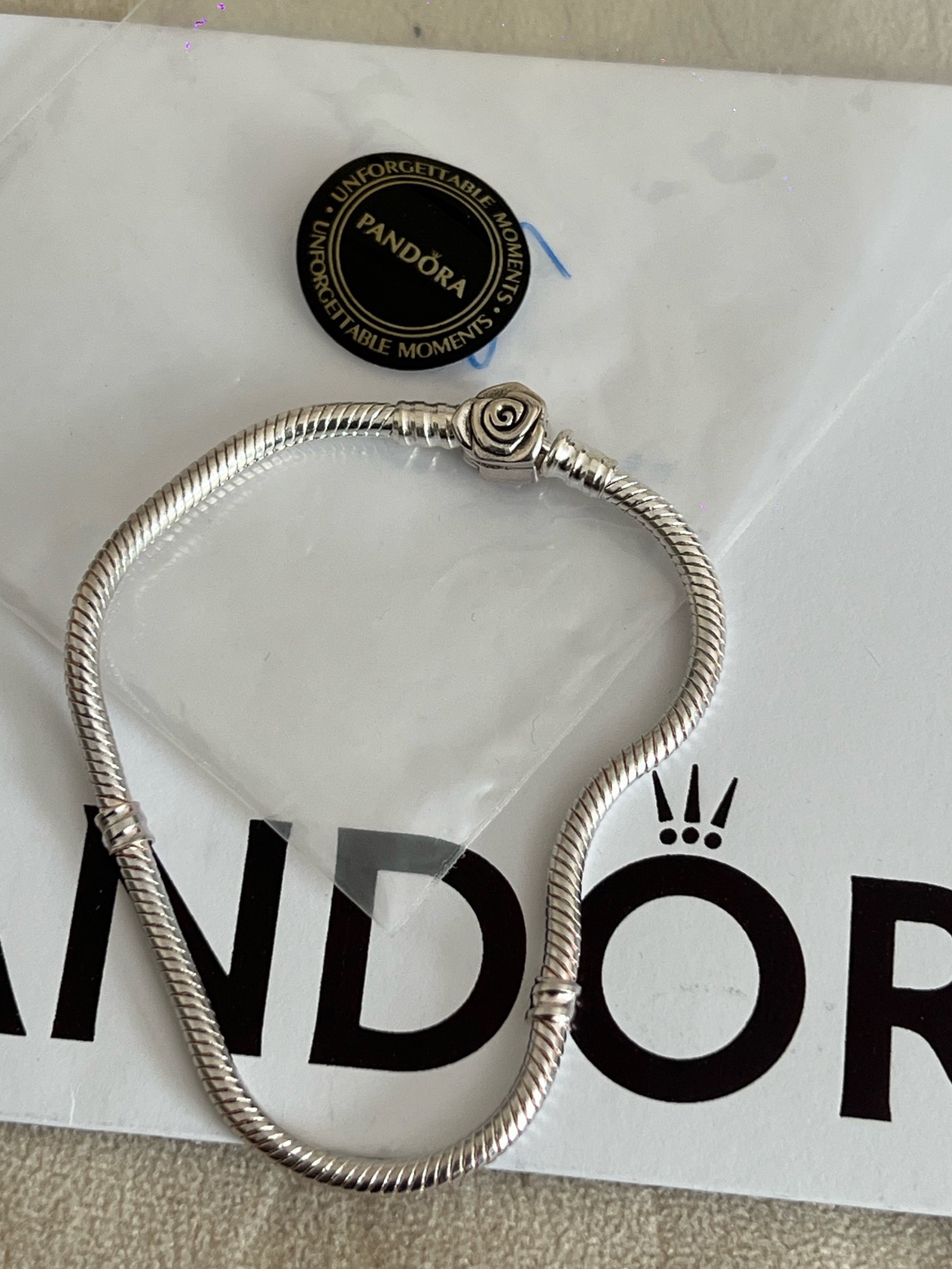 Bracelet Pandora Neuf 925 ALE