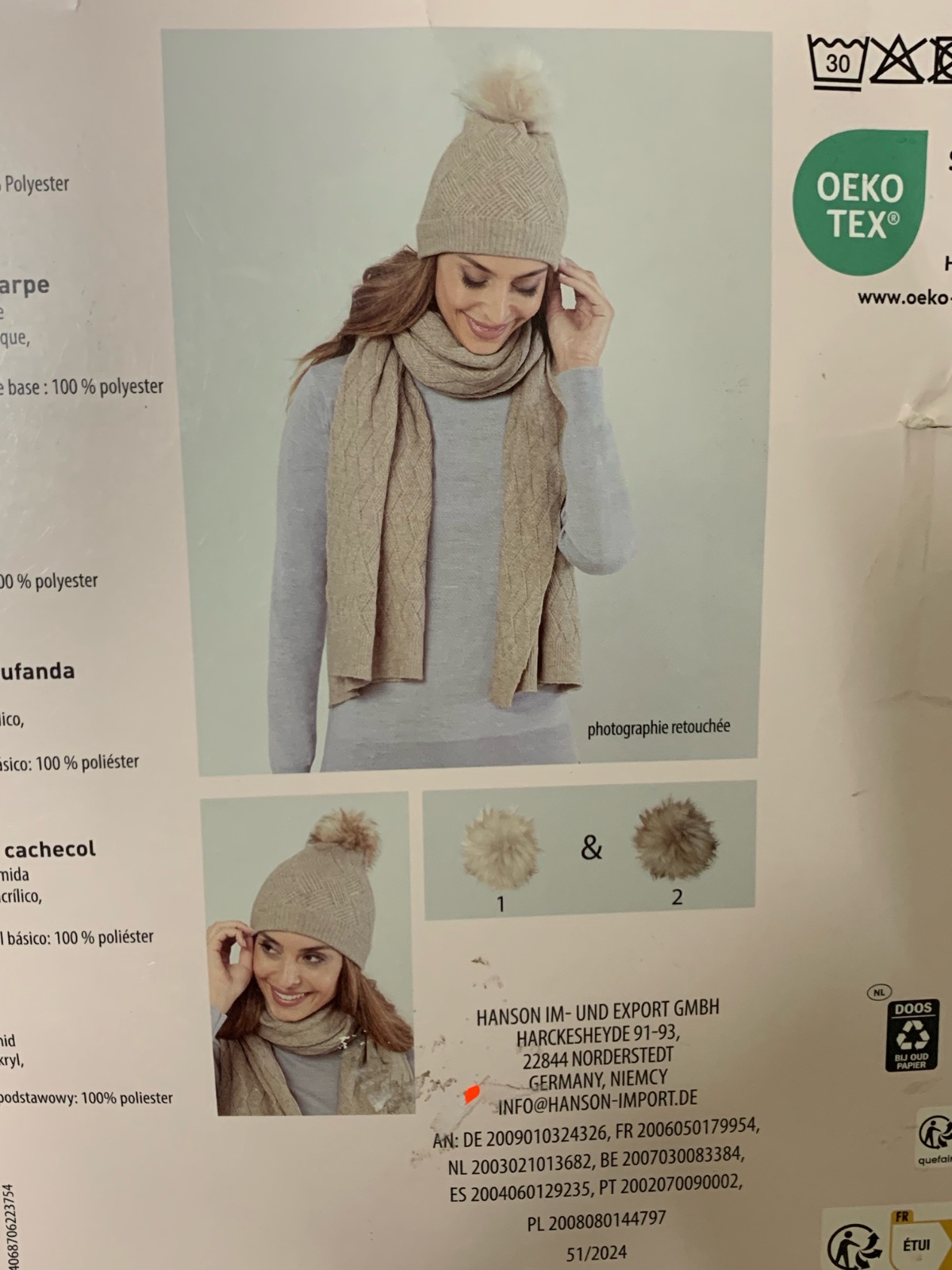 Cachecol et bonnet 
