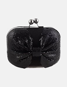 Pochette soiree noir 