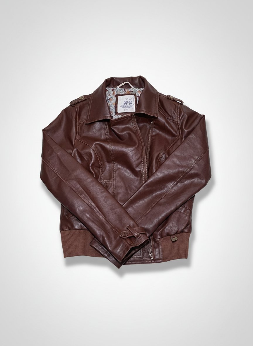 Veste cuire 