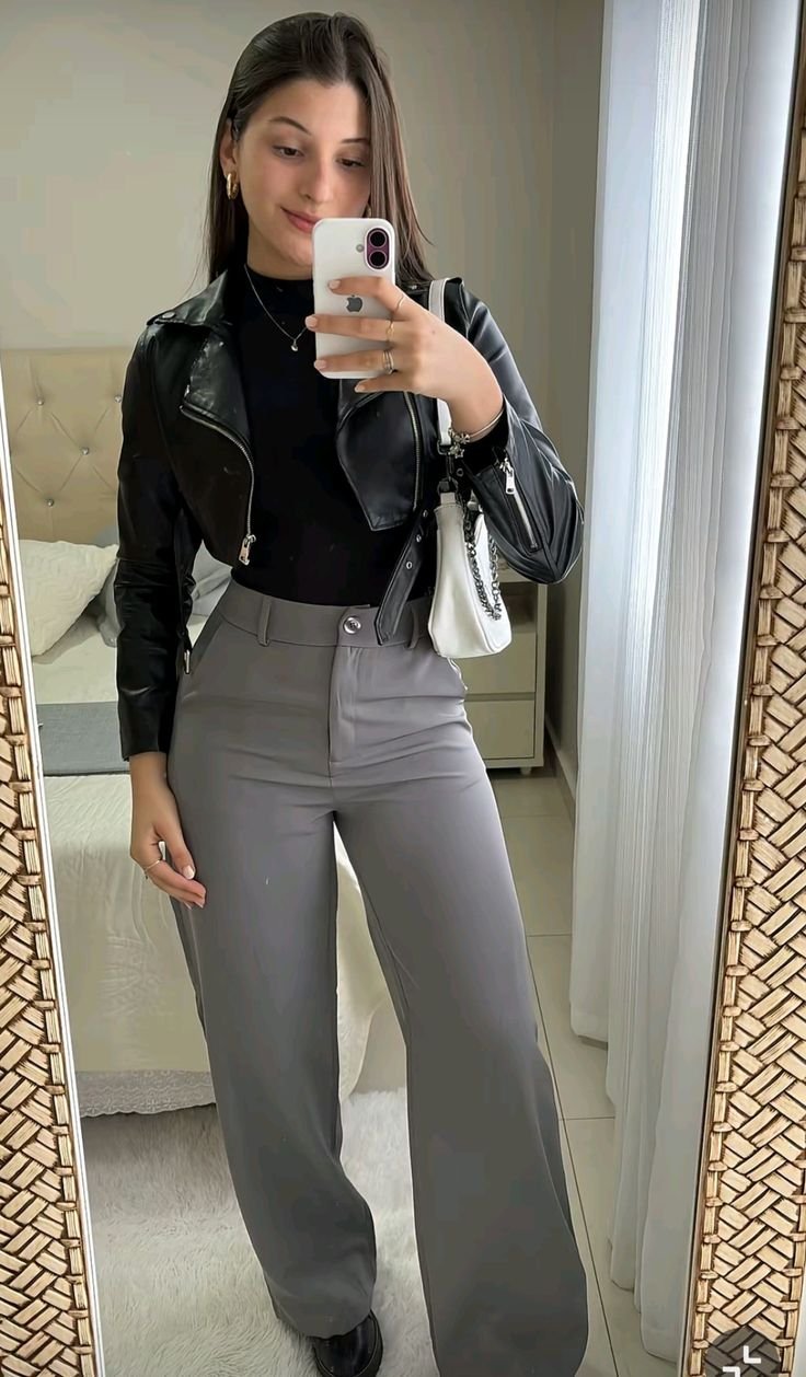 Pantalon gris élégant – très bon état