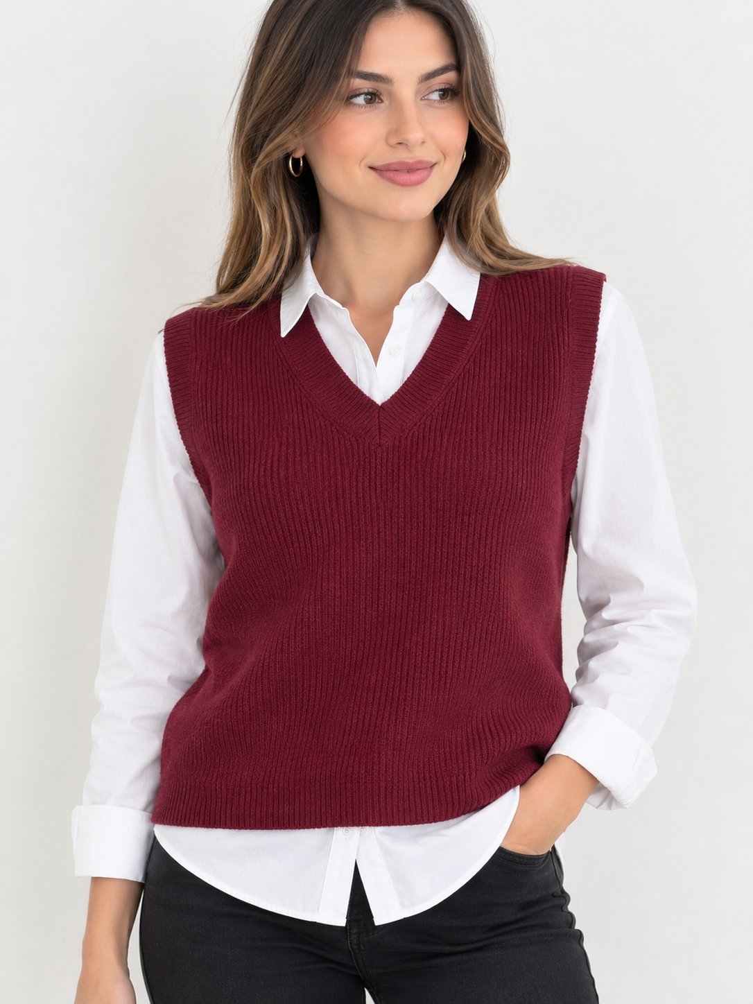 Debardeur femme burgundy