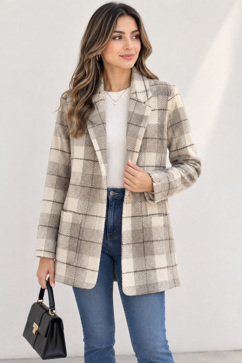 Veste carreaux 