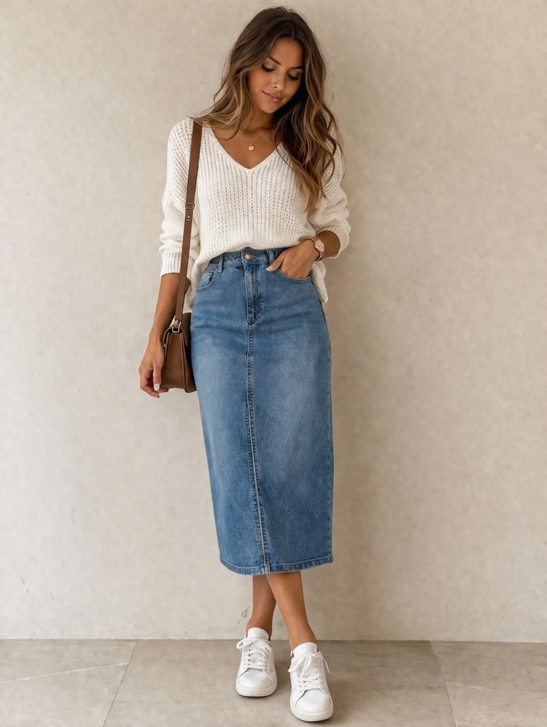 Jupe jean 