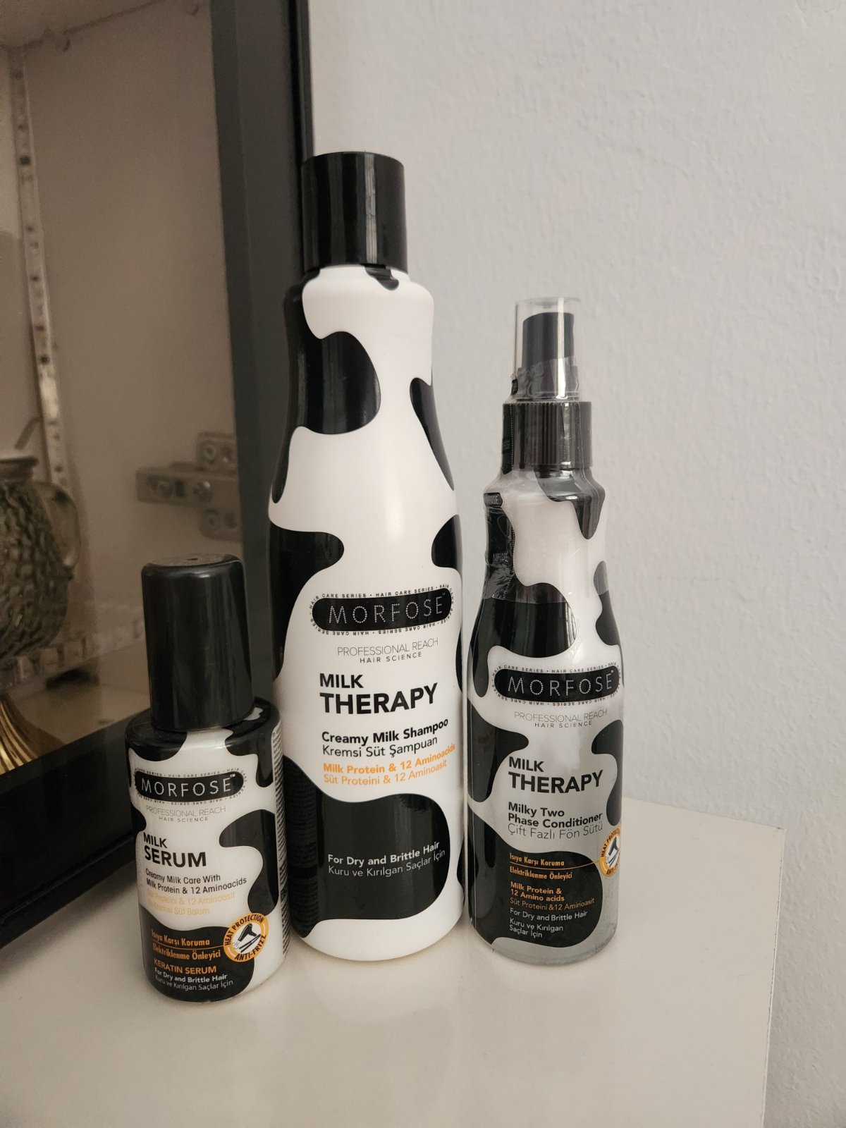 Gamme cheveux milk therapy 