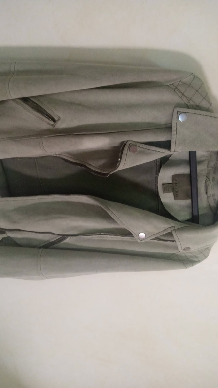 Veste dain vert taille s