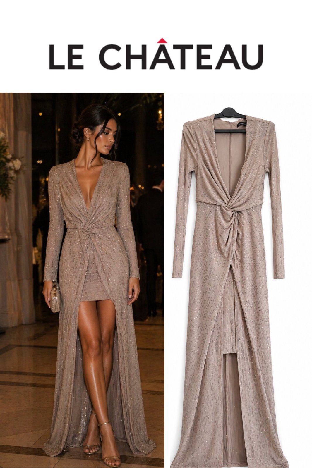 🔥état neuf 🔥Robe longue scintillante ✨ élégance chic & effet wow garanti🔥❤️‍🔥