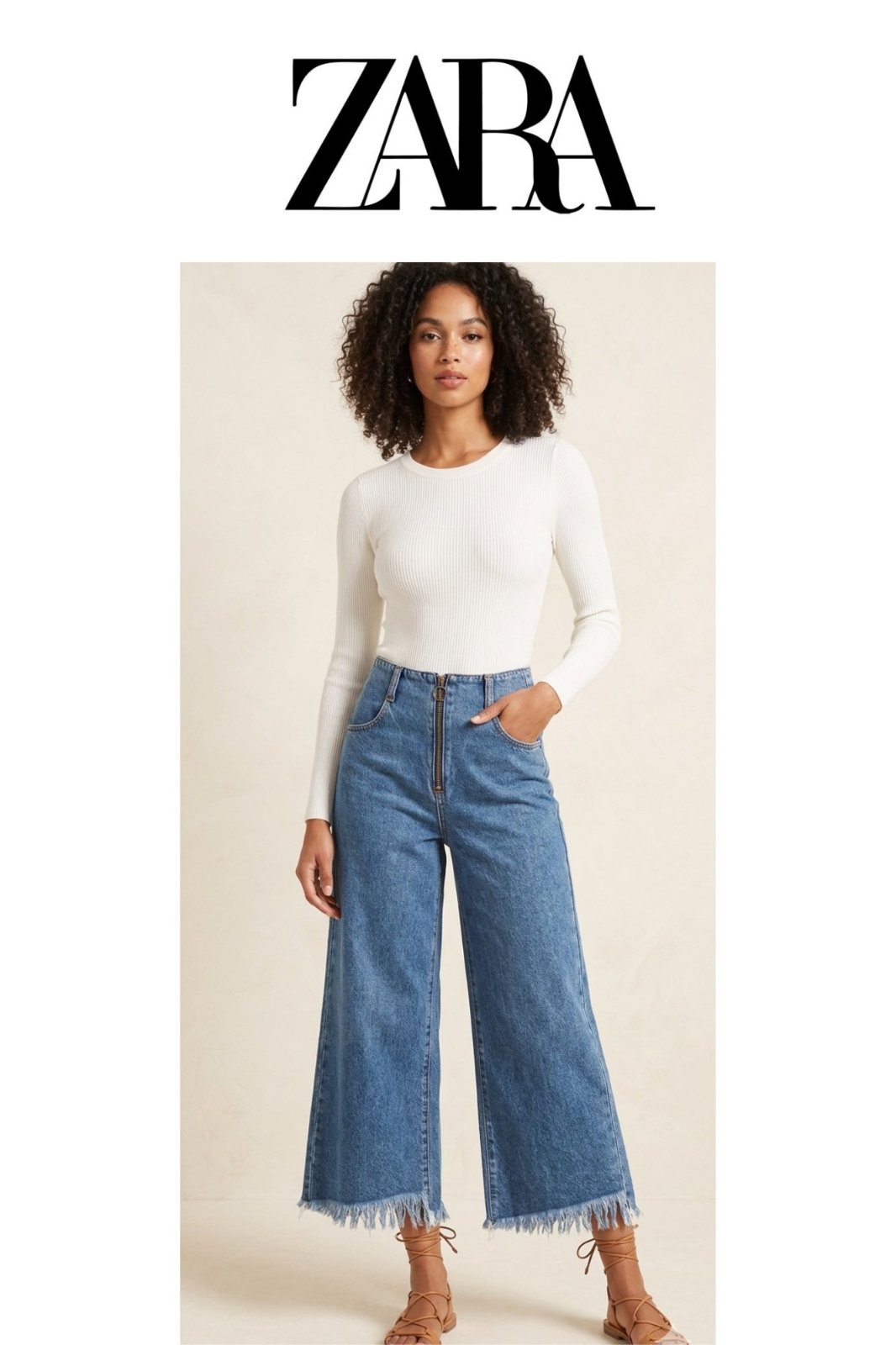 Pantalon zara ultra stylé et tendance 🔥🔥🔥
