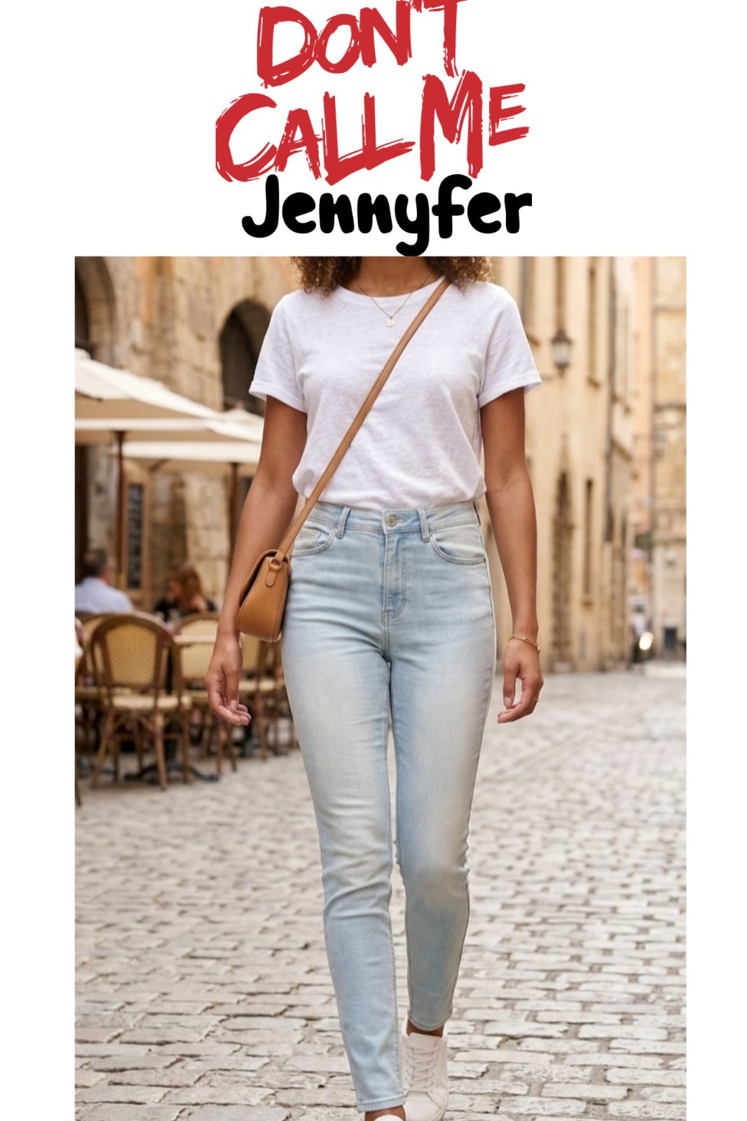​Jean Skinny Taille Haute – Délavage Clair "Light Wash" Iconique