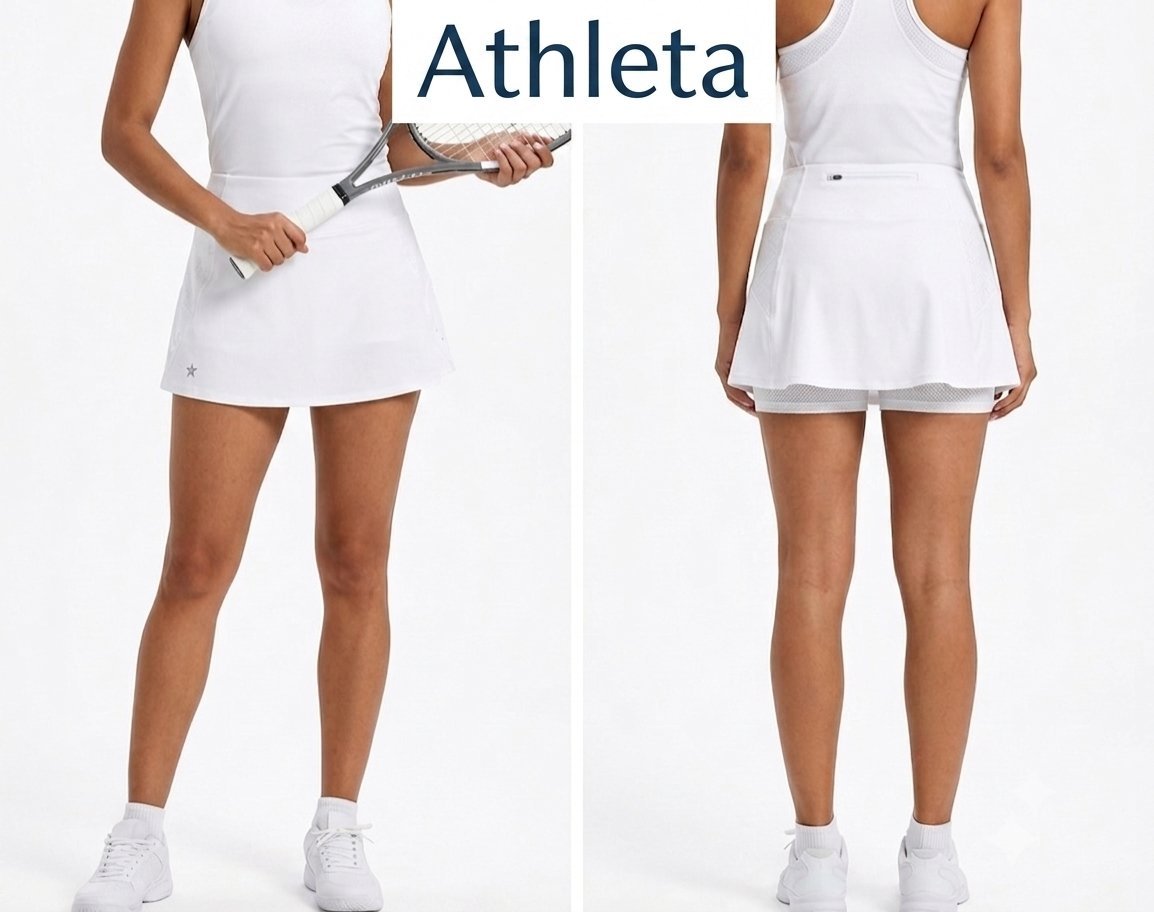 ✨ Jupe-Short Athleta Blanche – Taille XS ✨