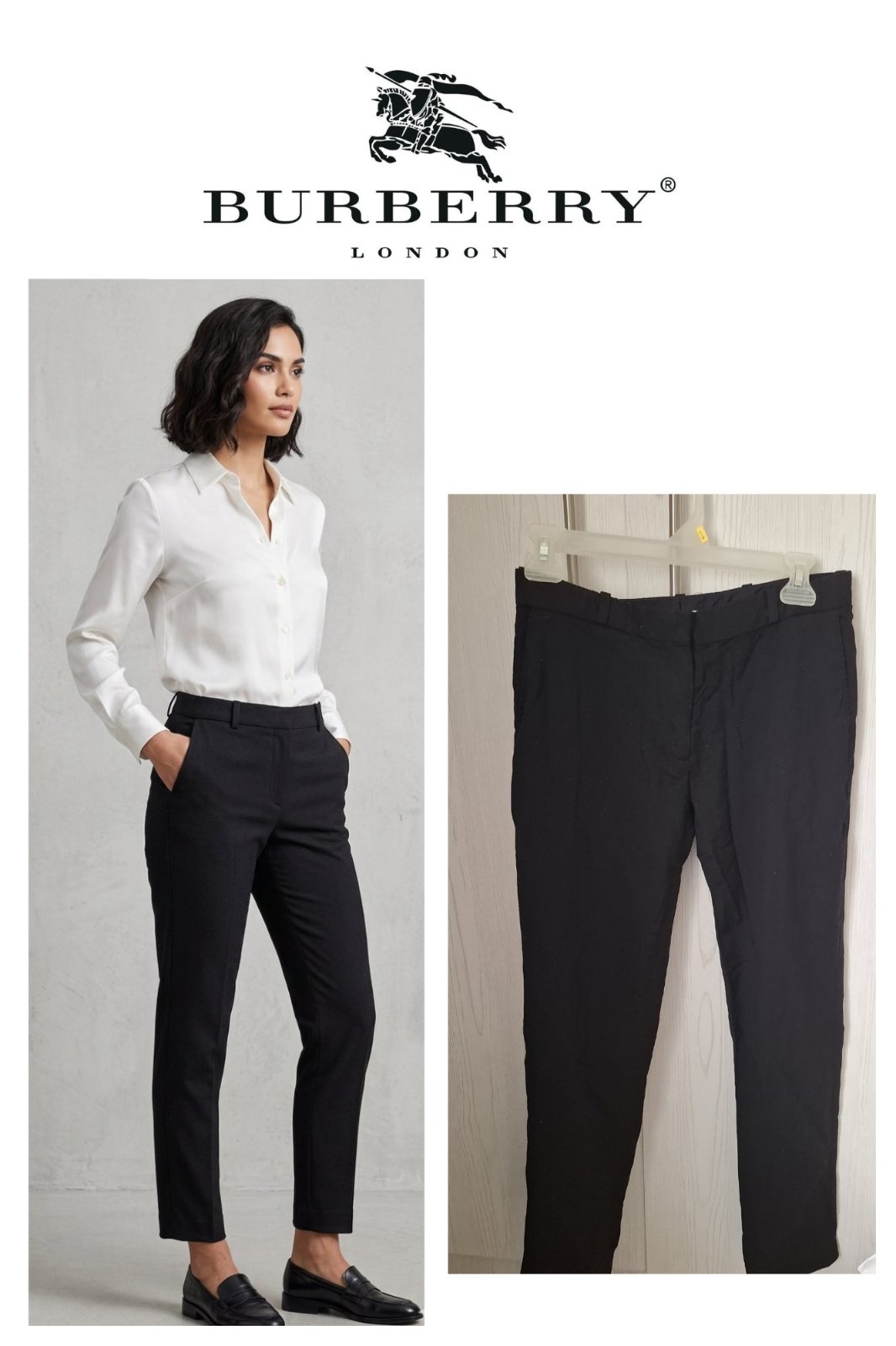 Pantalon Burberry chic et élégant ✨️✨️