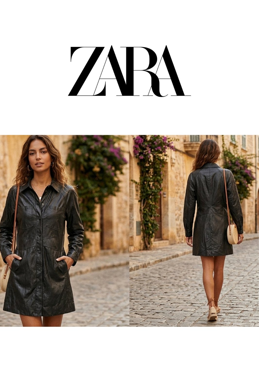 Robe noir Zara