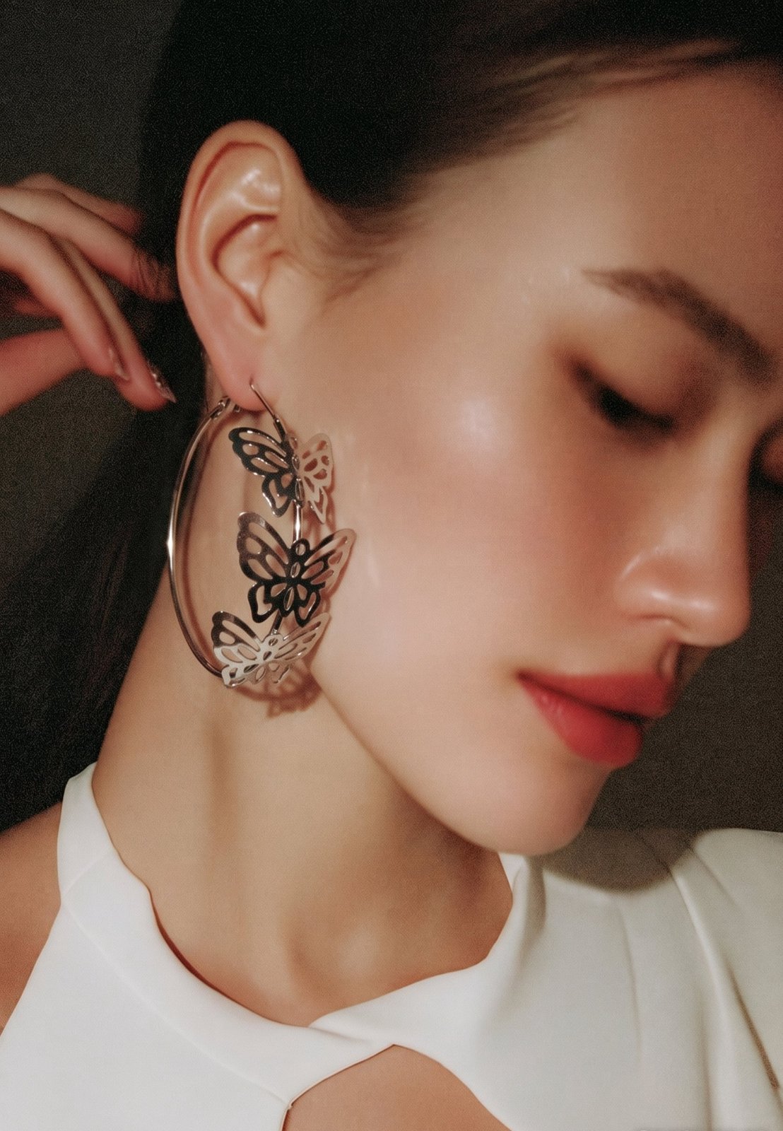 🦋 Boucles d’oreilles papillons tendance – chic & élégantes✨️✨️
