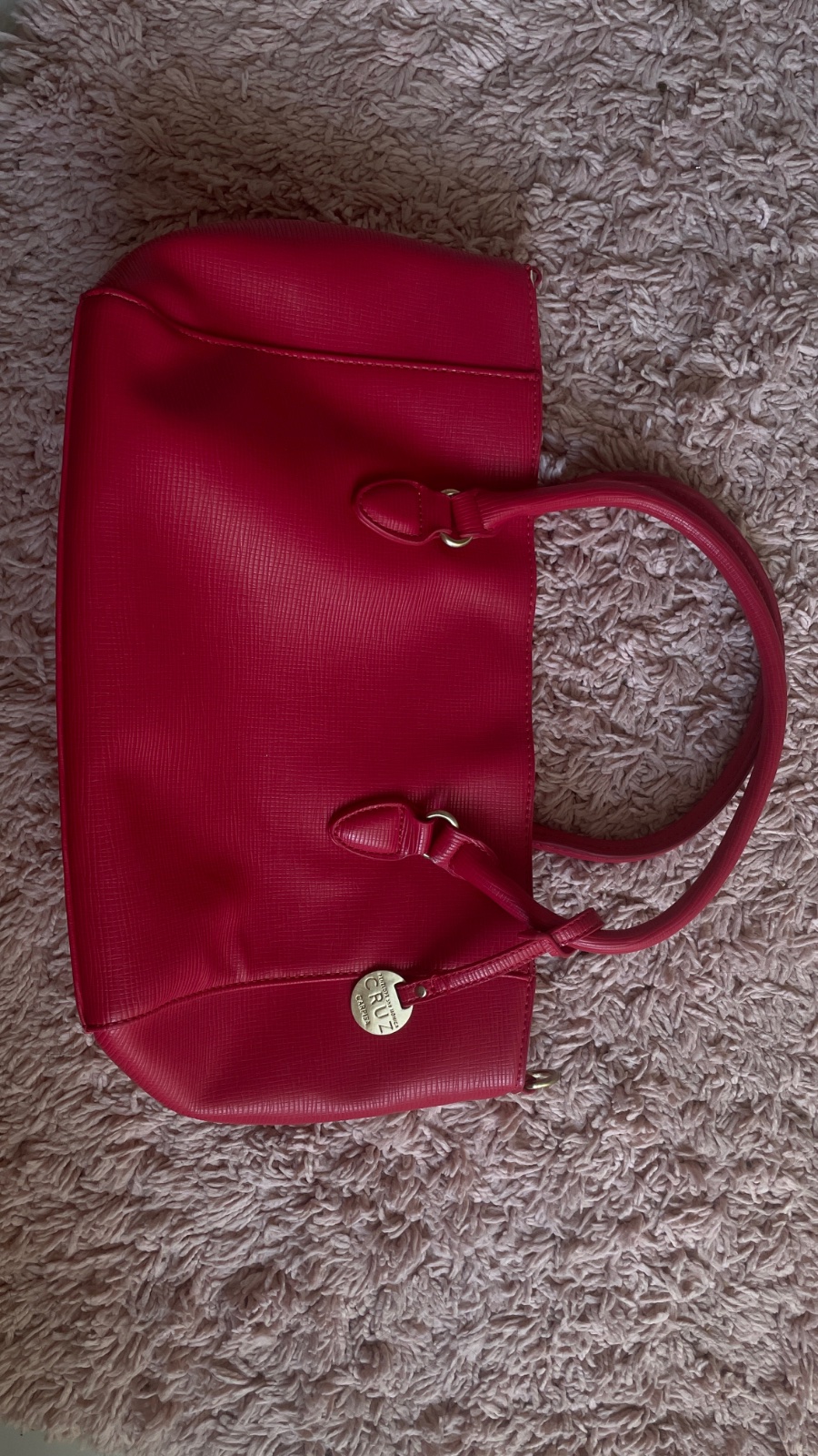 Sac Cruz carpisa rouge rose 💗