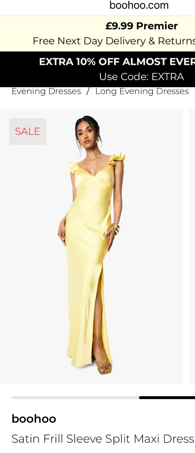 Robe satin