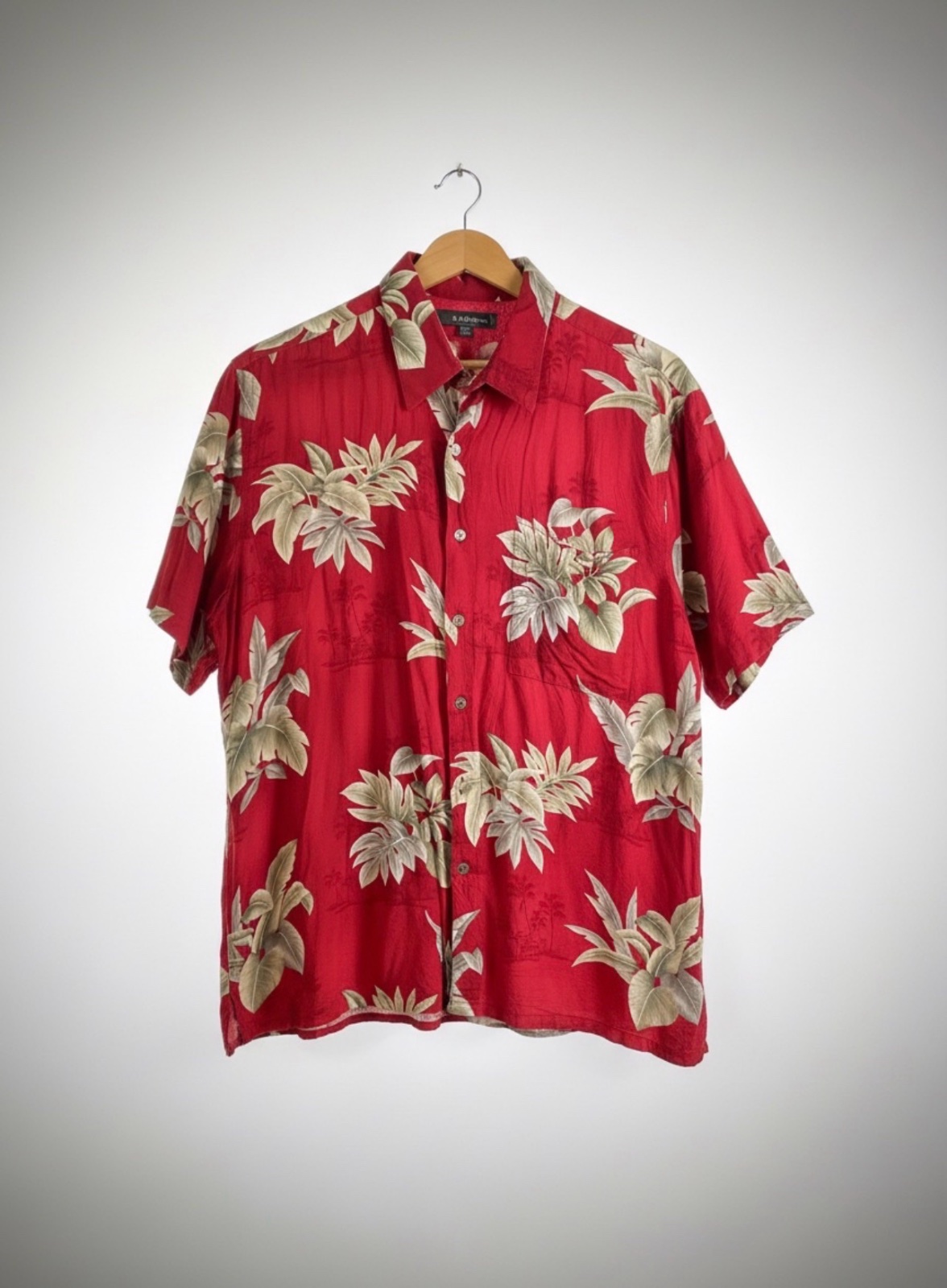 Chemise hawaïenne Croft & Barrow 100% rayon – Taille L