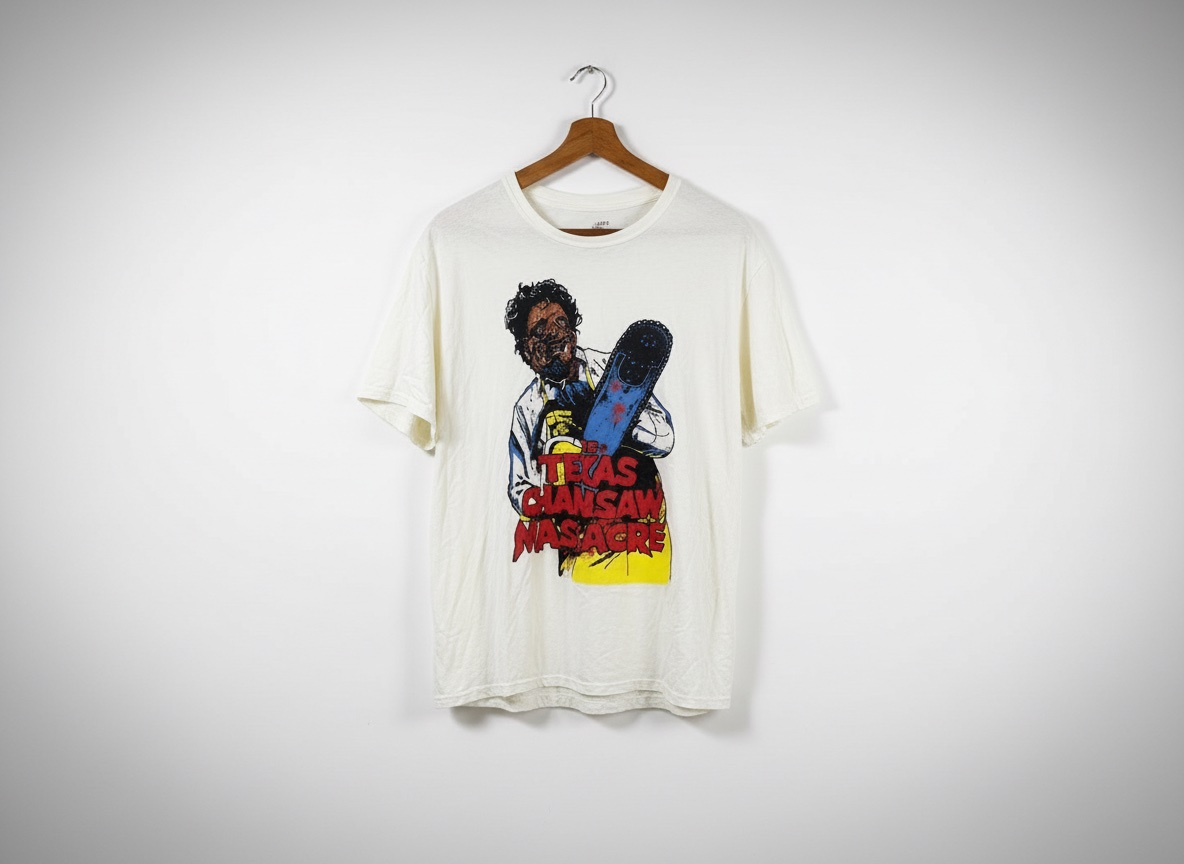 T-shirt officiel The Texas Chainsaw Massacre – Impact Merch – Taille L