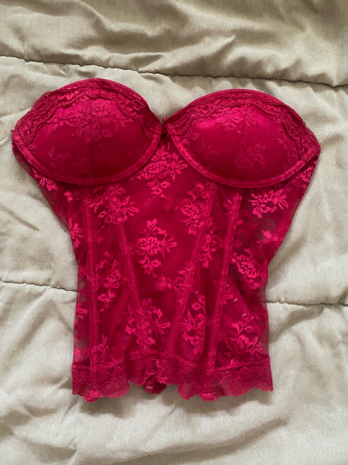 Corset rouge 