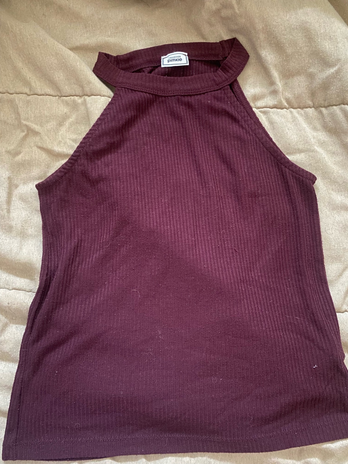 T shirt  rouge bordeaux