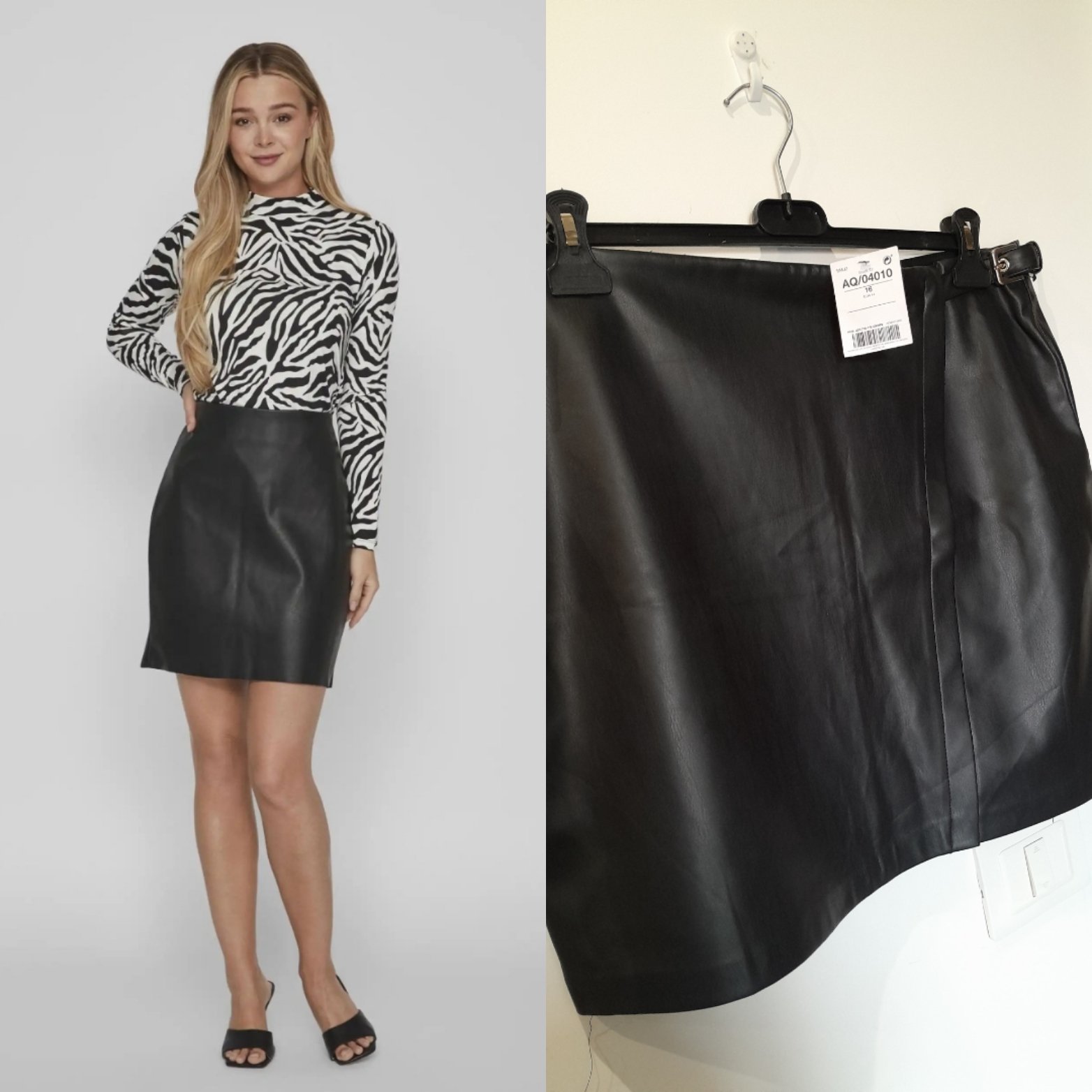Jupe en cuir NEXT taille 44