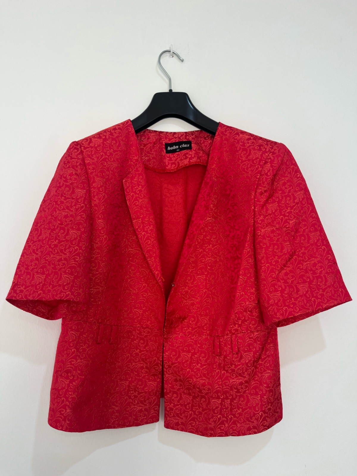 Veste rouge style japonais 