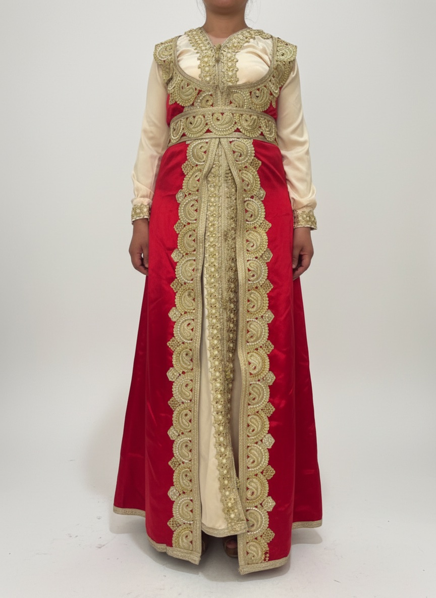 Caftan rouge 