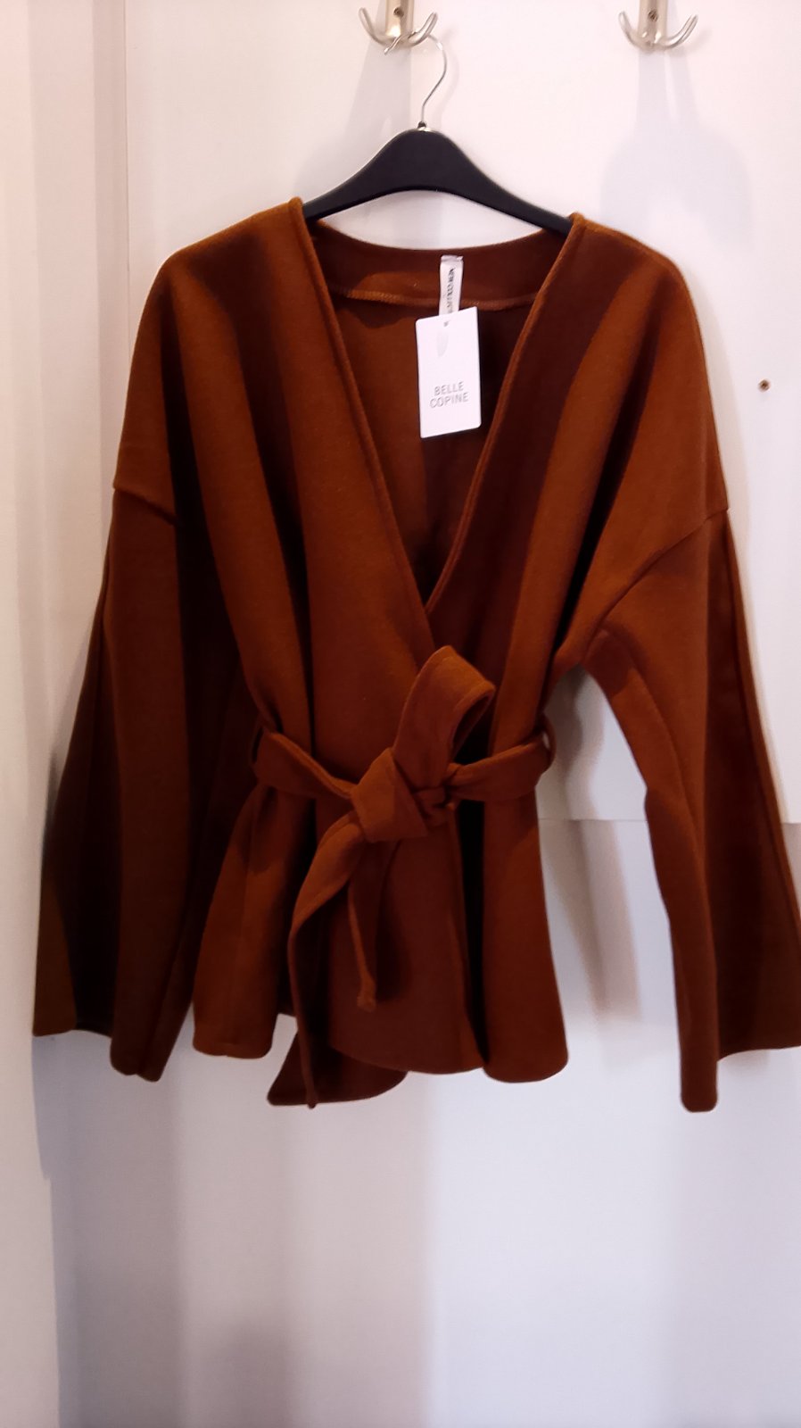 Veste à ceinture BELLE COPINE