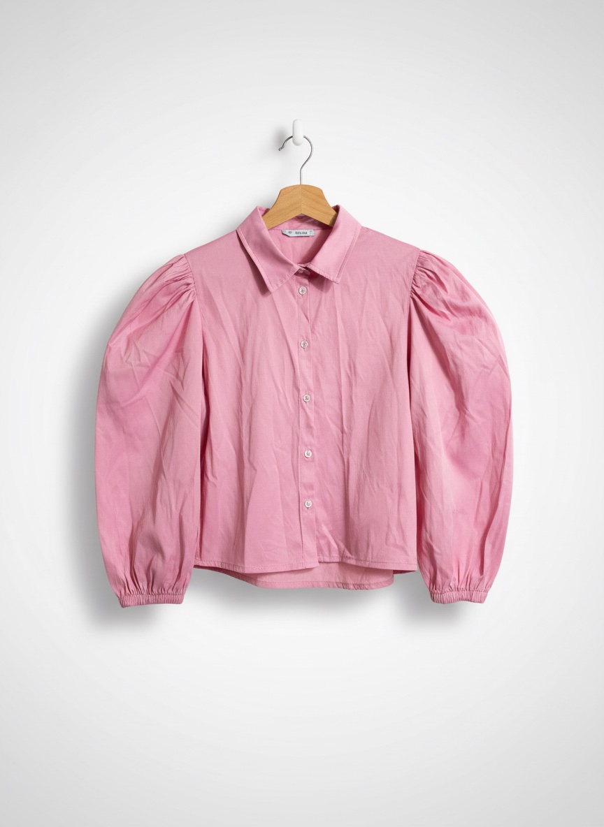 Chemise manches boufantes 