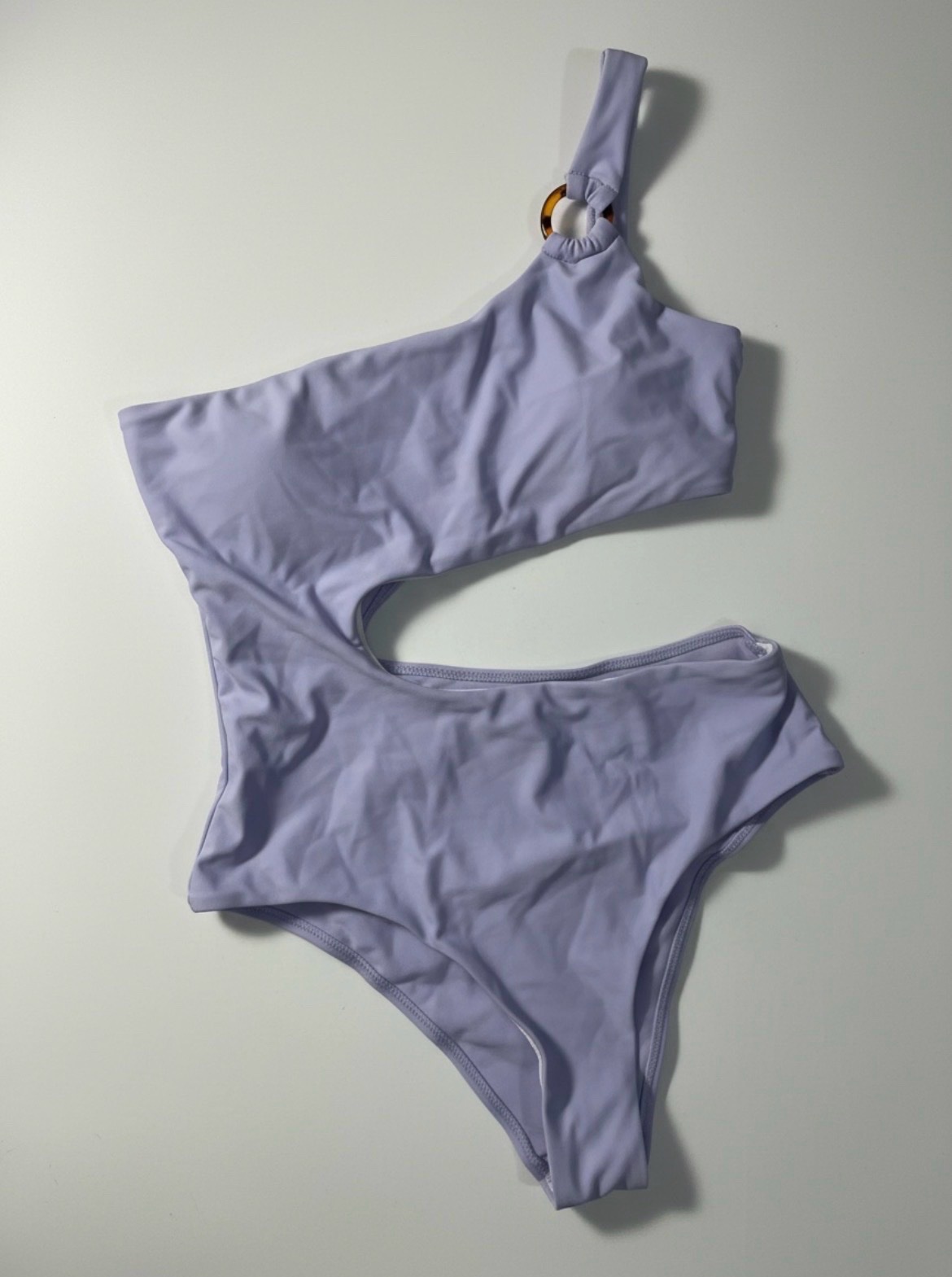 Maillot asymetrique Lilas 