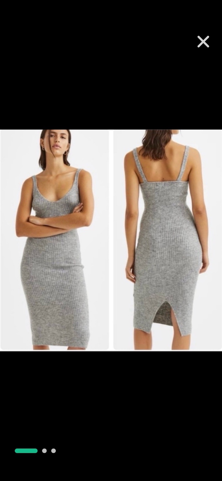 Robe en maille