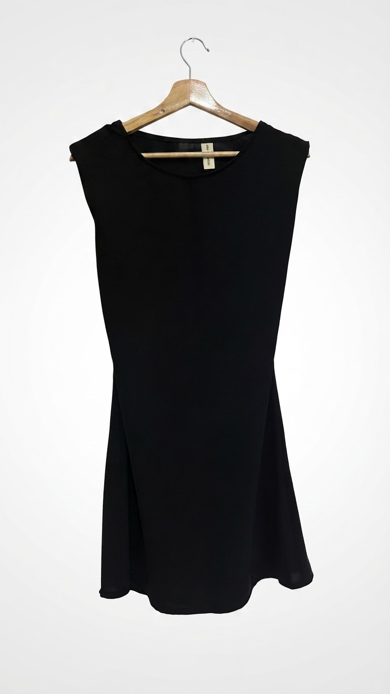 Mini robe en foulard 