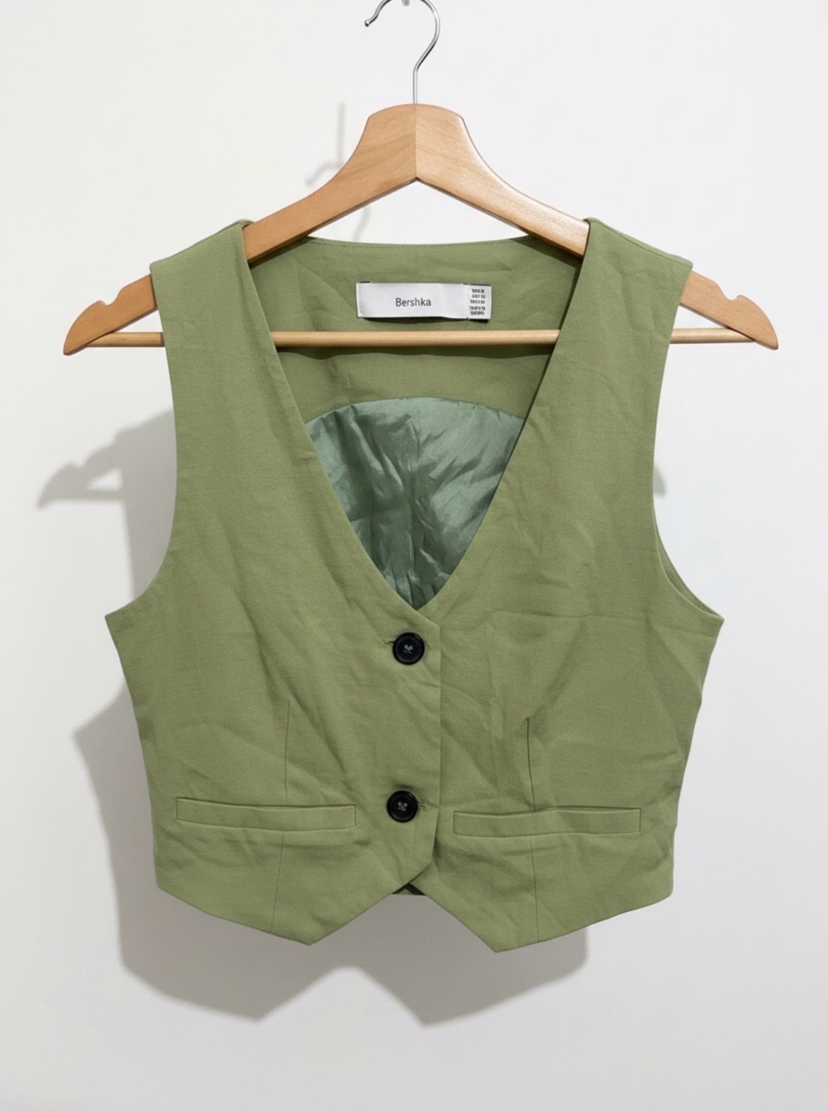 Gilet vert olive
