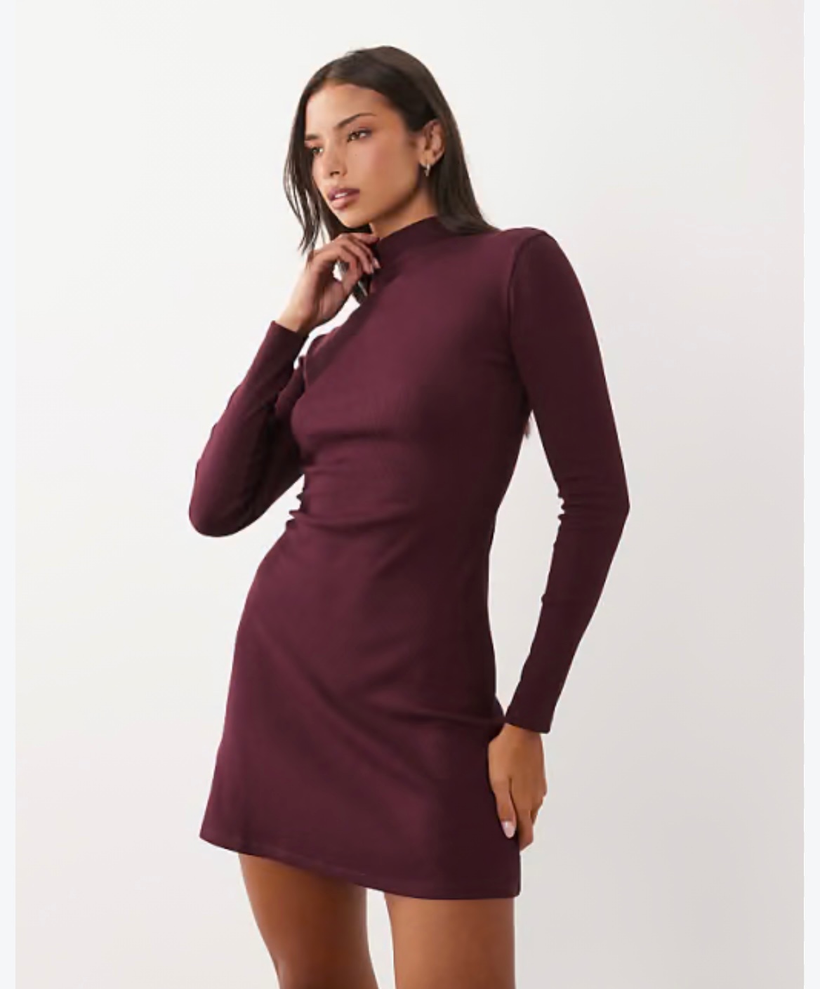 Robe burgundy BCBG