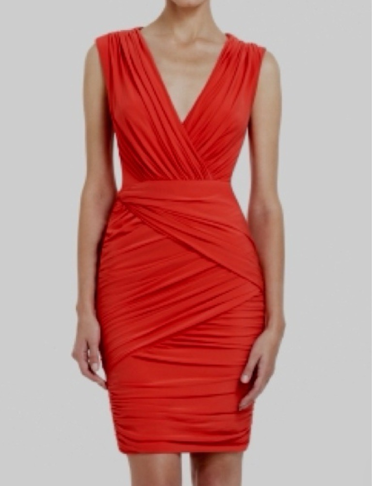 Orange dress