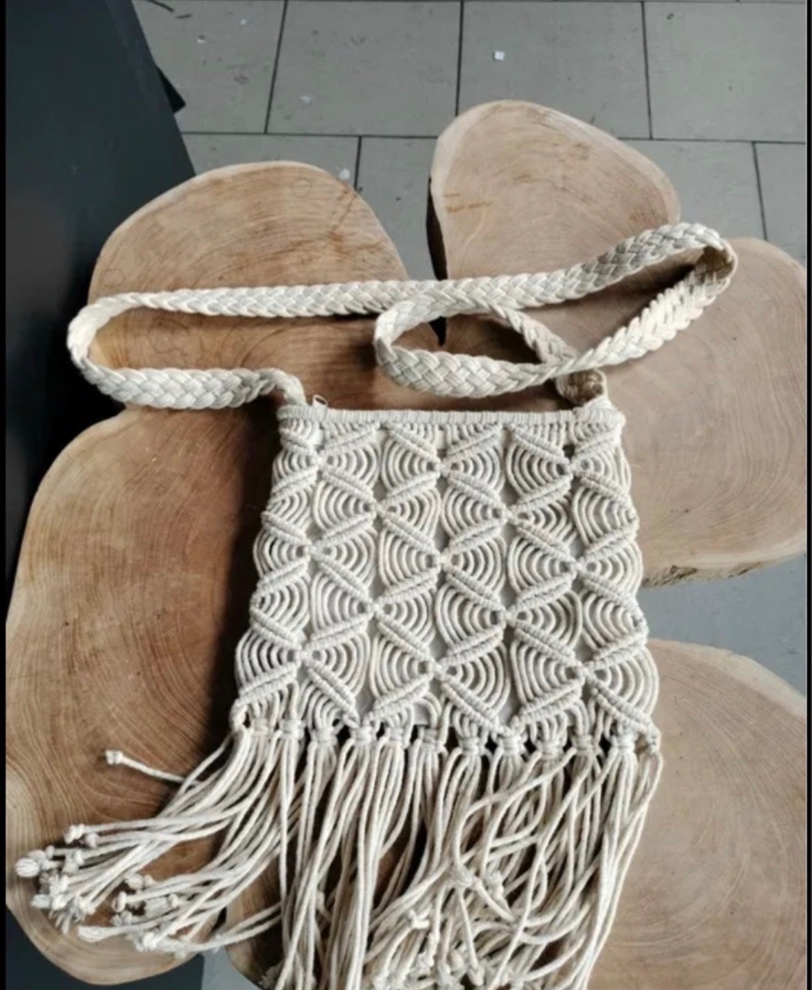 Sac macramé pull & bear