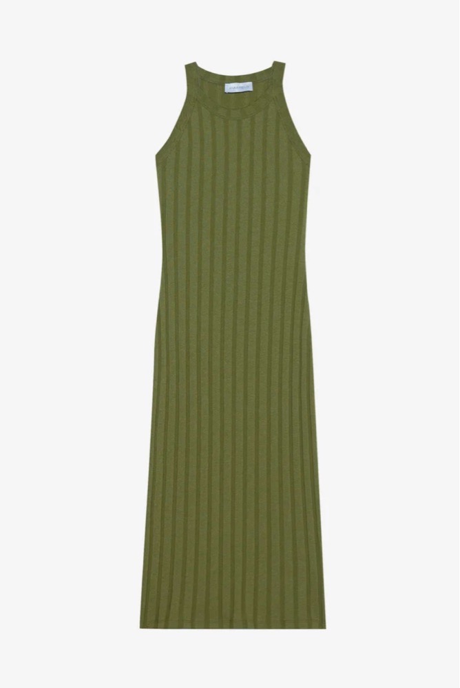 Robe kaki courte