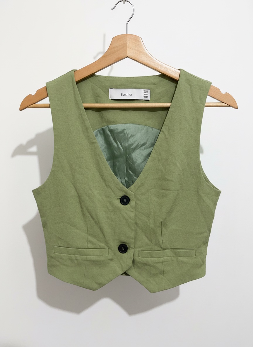 Gilet vert olive 