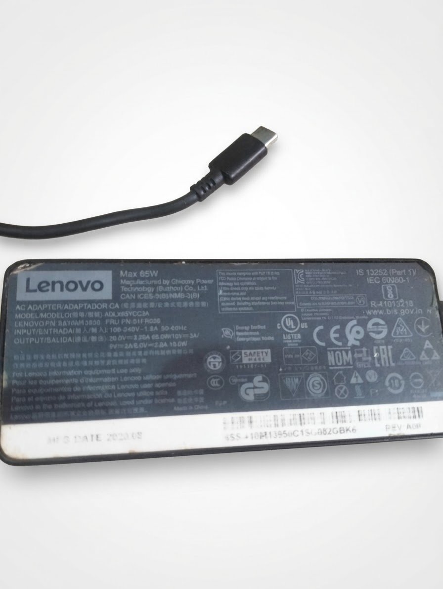 Chargeur Lenovo Type-C 65W